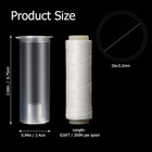 0 2mm 0 25mm Polyester Fishing Bait Elastic Thread Invisible Sea Fishing Bait   