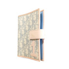 Rare   Dior Agenda Cover Notebook  Trotter Canvas No 1 Logo Vintage Authentic