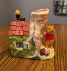 Vintage 70s Mint  Sears Winnie The Pooh Tree House Bank Walt Disney Productions 