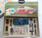 Vintage Cox 1 32 Ford Gt Slot Car Kit Blue Competition Car W magnesium Chassis