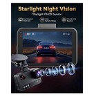 Terunsoul 4k Dash Cam Front And Rear  Free 128gb Card Included 5 8ghz Wifi Black
