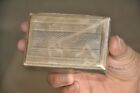 2 Pc Vintage Brass Handcrafted Inlay Engraved Powder Boxes