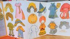 1 Vintage Unused Unpunched 2 Paper Dolls 8 Costume Hallmark Orig Card   Envelope