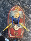Vintage Rare 1940 s -1950 s Fisher Price Racing Rowboat Fpt1637 Vg Working Cond 