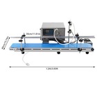 Automatic Liquid Filling Machine Single Head Magnetic Pump For Water Oil Bottle