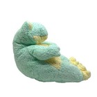 Ty Pillow Pals Frogbaby 12    Plush Rattle Green   Yellow Frog Baby 1999