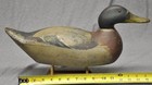 Vintage Mason Premier Grade Mallard Drake Duck Decoy Mixed Paint tail Chip