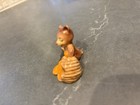 Retired Hagen Renaker Brown Bear With Honey Pot No Paper   Mini Vintage One