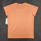 Lululemon Swiftly Tech 2 0 Shirt Womens 20 Sunny Coral Short Sleeve Lw3dfms New