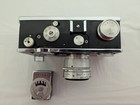 Vintage Argus Match-matic C-3 35mm Camera W  Leather Case   Manual Booklet