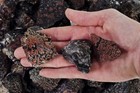 2 Pounds Of Red Snowflake Obsidian Rough - Volcano Glass - Cabbing  Tumble Rocks