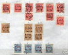Iceland 1902 Specialised Selection Of 61 Stamps F vf