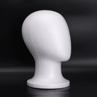 Lightweight White Foam Mannequin Head Wig Display Stand For Wigs 1pc