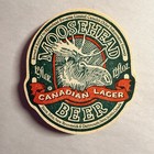 Lot 10 Vtg Nos Moosehead Canadian Lager Beer Coasters Cardboard Barware Brewery
