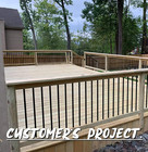 50pack 32 Inch Aluminum Balusters For Deck Railing black Round Metal Spindle   