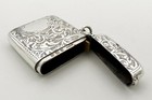 Antique Vesta Case Sterling Silver George V Birmingham 1913 Constantine   Floyd