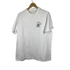 Vintage La County Fire Dept Air Operations Barton Heliport T-shirt White L