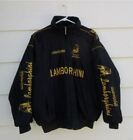 Lamborghini Black Jacket Adult F1 Vintage Racing Jacket Embroidered Unisex Nasca
