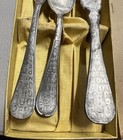 1912 Antique Silver Plate    abc    Pattern Child Serving 3 Piece Flatware
