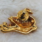 Avon Gold Tone Lapel Tac Pin - 1992 Precious Love Mother Swan   Babies