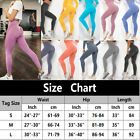 Women High Waist Leggings Push Up Yoga Pants Compression Workout Gym Butt Lifter