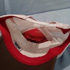Case Tractor Mesh Snapback Hat Red Brown White