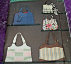 New Look 6453 Sewing Pattern Bag Handbag Purse Totes Scarf Uncut Ff Oop 2004