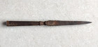 17c Antique Mythological Animal Decorated Iron Spear Head 16  Long Rare Sp168