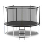 8 10 12 Ft Trampoline For Kids And Adults W safety Enclosure   Ladder Outdoor Us
