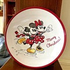 Pottery Barn Holiday Christmas Party Disney Mickey Mouse Dinner Set Plate Gift
