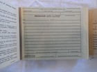 Vintage Wwii U s  Army M-210 Message Book