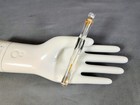 Antique Victorian Glass Tear Catcher Lachrymatory Perfume Bottle   Stopper 6   