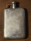 Antique Sterling Silver Hip Flask C 1900   1930 177 66g 