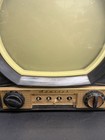 Vintage Admiral Tube Tv 1950s Black   Gold     Powers On -glowing Tubes 