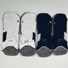 Under Armour Ua Performance Golf Cushion No Show Socks  4 Pair  Men   s 8-12 New