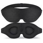 2 Pack Travel 3d Eye Mask Sleep Soft Padded Shade Cover Rest Relax Blindfold