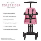 Dream On Me Coast Rider   Travel Stroller   Vacation Friendly Stroller  Pink