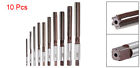 10pcs Hand Reamers Set  3mm-12mm H8 Accuracy Alloy Tool Steel 6 Straight Flutes