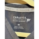 Fabletics Black V-neck Pocket Scrub Top