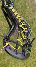 Women   s Lacrosse Stick True Lynx Custom Strung Head Stx Execute Ii Shaft Used