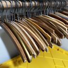 Vintage Usa Wood Clothing Hangers Ads Dry Cleaners Laundry - Random 1940s-60s