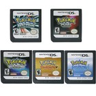 5pcs Heartgold Soulsilver Platinum Game Cards Poke mon For Nintendo Ndsi 2ds 3ds
