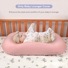 Rayon Derived From Bamboo Baby Lounger Cover Compatible With Snuggle Me Loung   