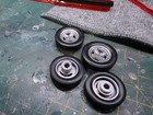 1 18 Sunstar Mk2 Escort Wheels And Tyres Original Model Parts