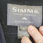 Simms Fleece Long Johns Mens Medium Black Under Wader Base Layer Fishing