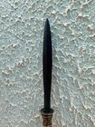 Old And Rare Indonesian Spear From The 19th  For Collection Asia  Borneo  Dayak