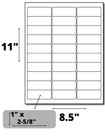 60 Blank Return Address Labels  Shipping   Mailing Stickers For Envelopes   Name