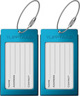 Luggage Tags Business Card Holder By Tufftaag - Durable Travel Id Bag Tag In Mul