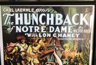 Lithograph Of Original 1923 The Hunchback Of Notre Dame Movie Poster Lon Chaney