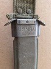 Scabbard For Bayonet Vietnam Era Us  M8a1 Pwh Scabbard Only 1965-69